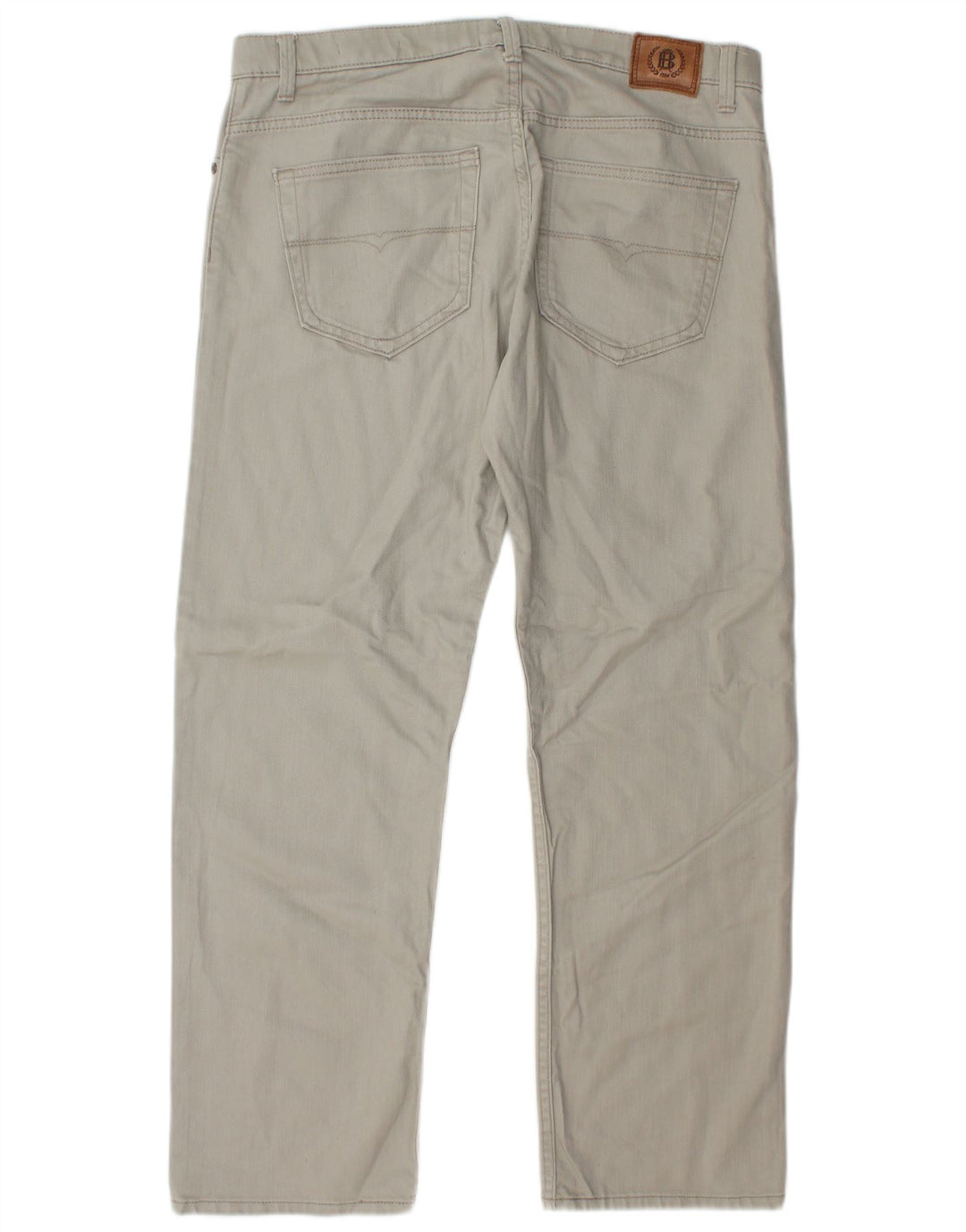 Marks & Spencer Herren Straight Jeans W36 L29 Graue Baumwolle