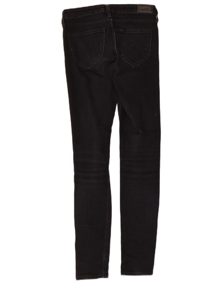 Lee Damen Skinny Jeans W28 L30 Schwarz