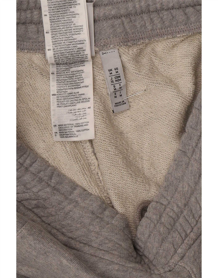 Adidas Herren Sportshorts mittelgraue Baumwolle