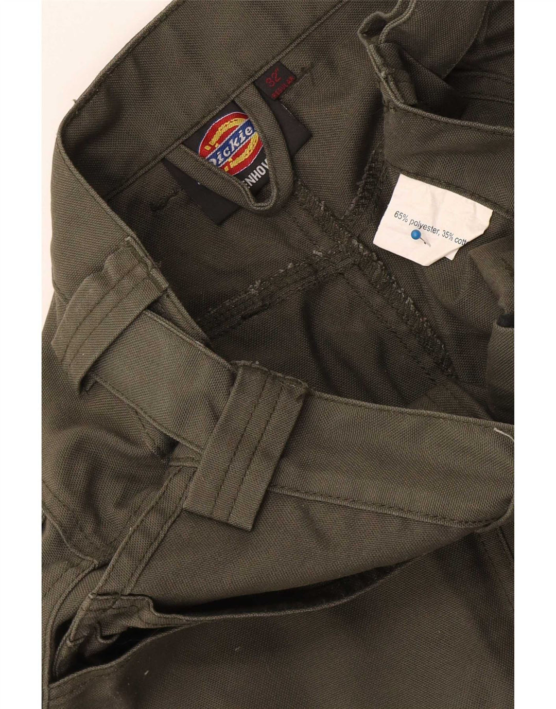 Dickies Gerade Herren-Cargohose W28 L31 Khaki Colourblock Polyester
