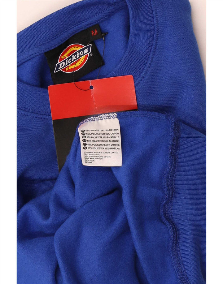 Dickies Herren-Sweatshirt-Pullover aus mittelblauem Polyester