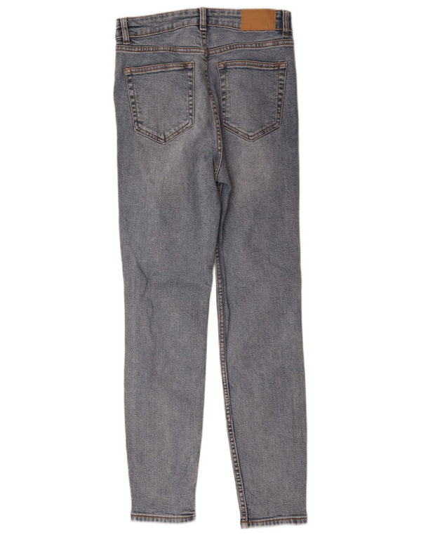 Zara Damen Slim Jeans EU 38 Small W28 L27 Blaue Baumwolle