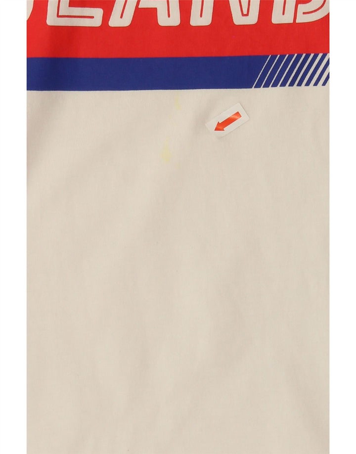 PUMA Mens Graphic T-Shirt Top XL White Vintage Puma and Second-Hand Puma from Messina Hembry 