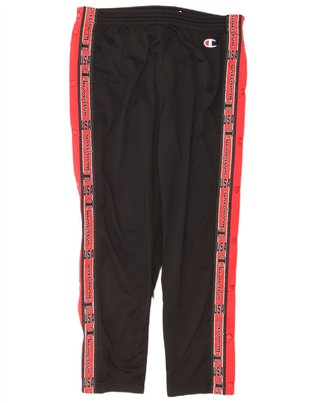 Champion Herren-Trainingshose mit Grafik, Mittelschwarz, Farbblock