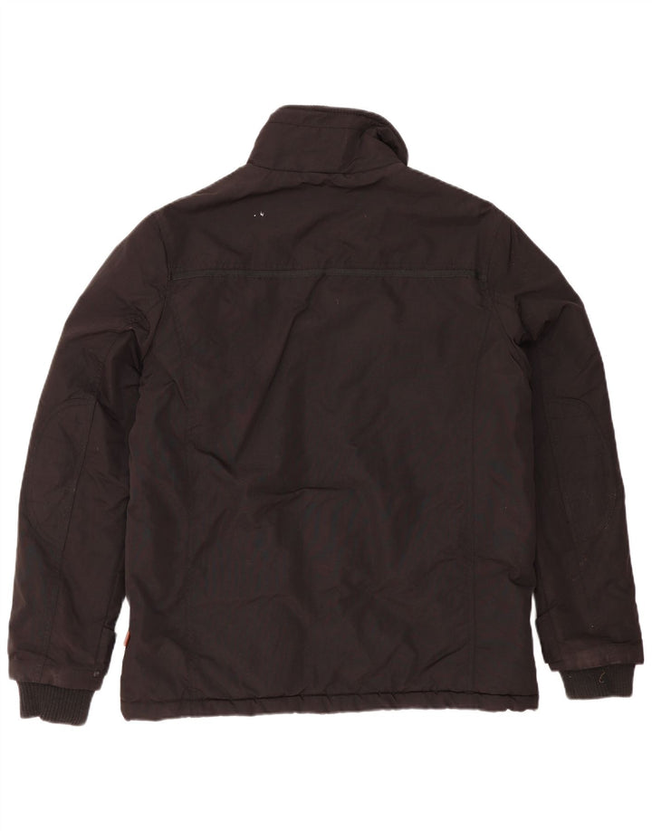 Bellfield Herren-Utility-Jacke UK 40 Large Schwarz Polyester