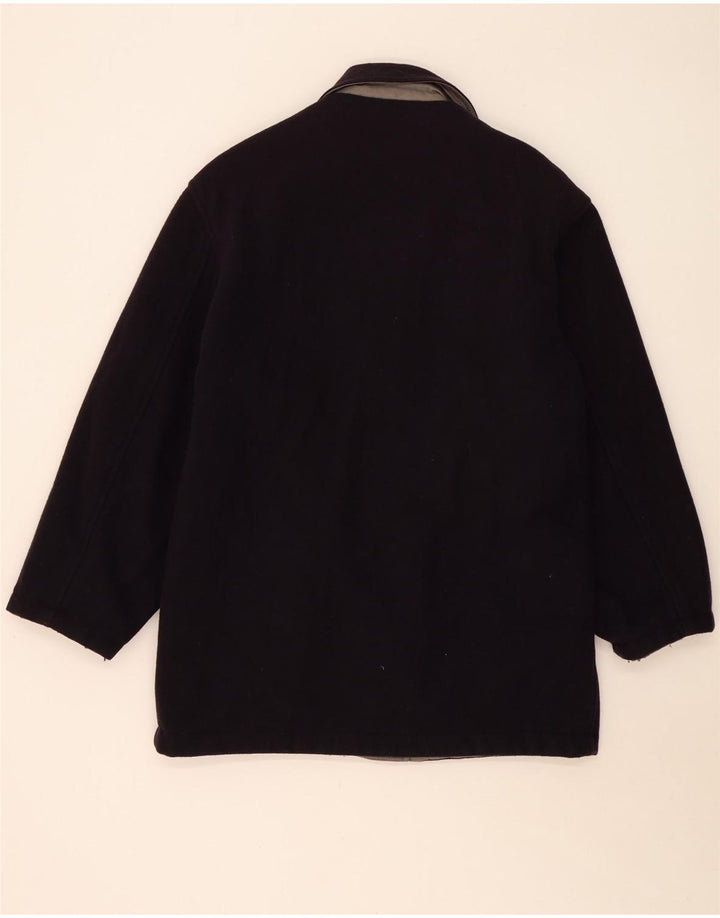 Vintage Herren Wende-Windbreaker-Mantel UK 38 Mittelgrau