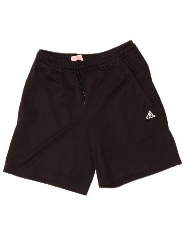 Adidas Jungen Climalite Sport Shorts 9–10 Jahre XS Schwarz Polyester