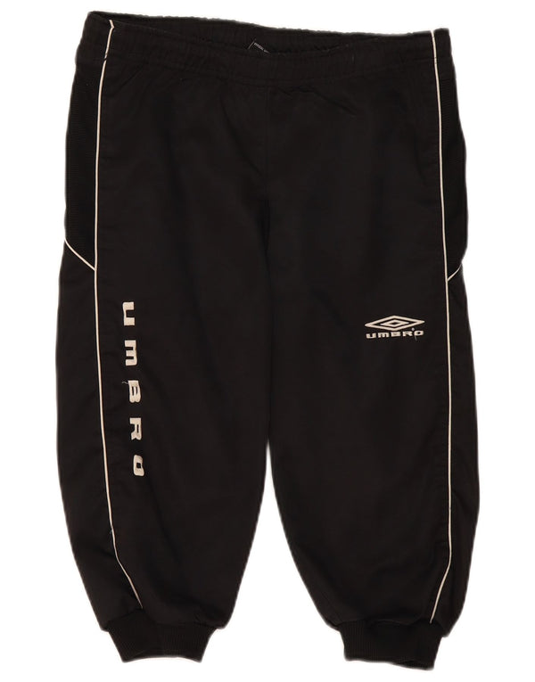 Umbro Jungen Graphic Capri Trainingshose Jogger 11-12 Jahre Schwarz