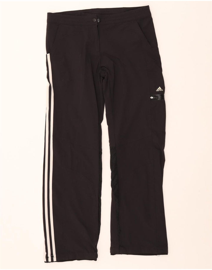 Adidas Damen Clima 365 Cargohose UK 14 Large W34 L31 Schwarzes Nylon