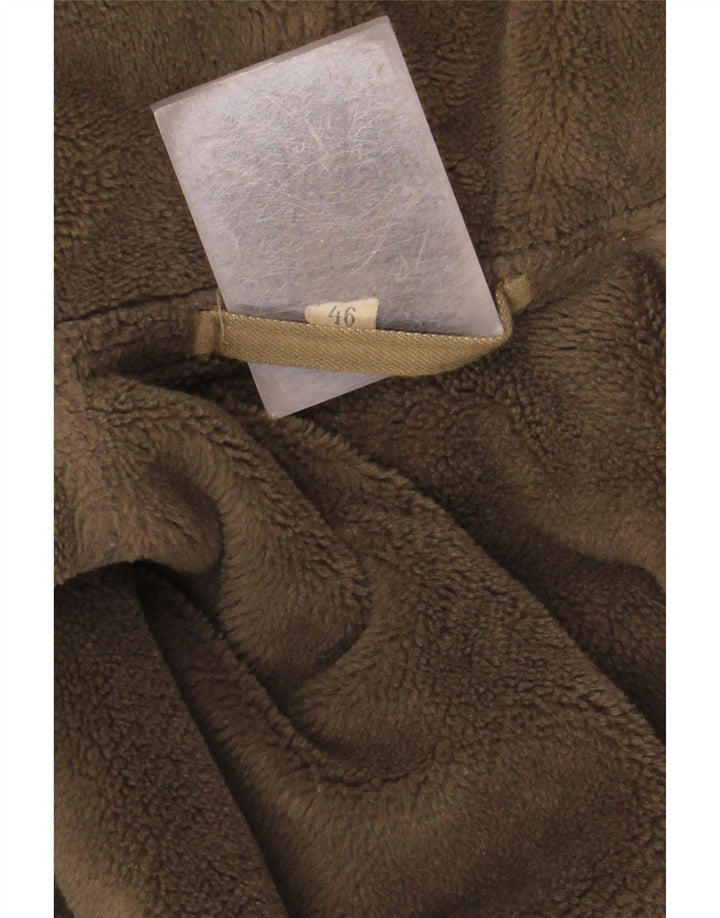 VINTAGE Herren-Militärparkajacke mit Kapuze, UK 40, Größe L, Khaki