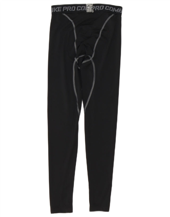 Nike Herren-Leggings mit Dri-Fit-Grafik, Größe S, Schwarz, Synthetik