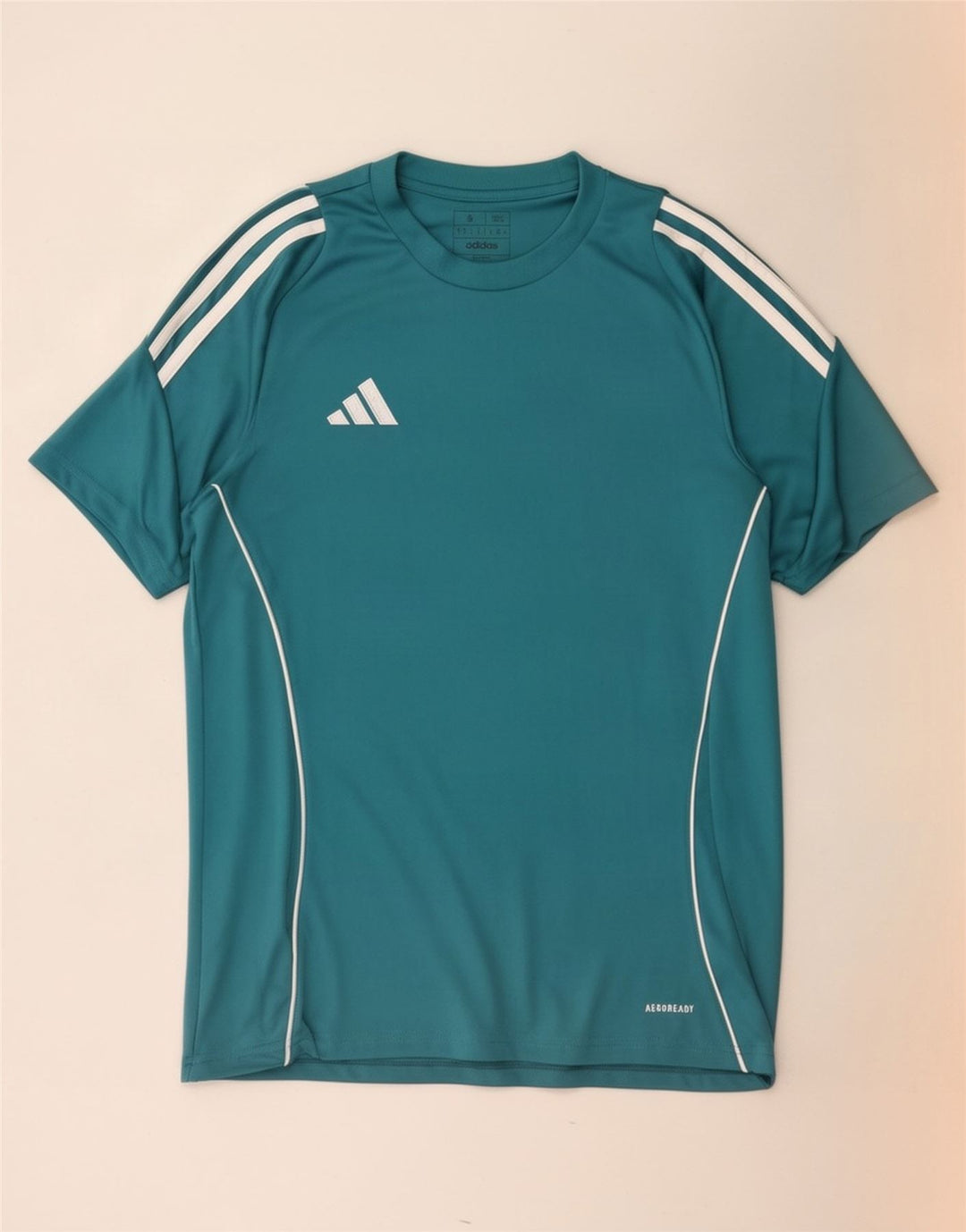 Adidas Herren Aeroready Slim Fit T-Shirt Top Small Türkis Polyester