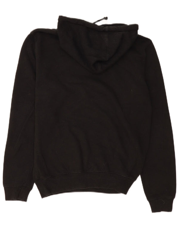 Hard Rock Cafe Damen Amsterdam Graphic Hoodie Pullover UK 14 Medium Schwarz