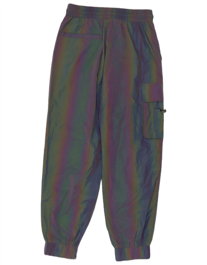 Zara Herren Cargo-Trainingshose, Jogginghose, klein, mehrfarbig, Farbblock