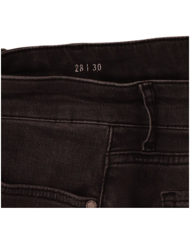Marc O'Polo Damen Slim Jeans W28 L30 Graue Baumwolle