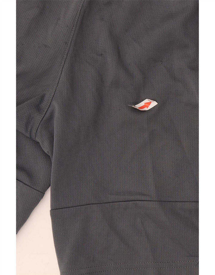 Adidas Sportshorts für Jungen, 10–11 Jahre, mittelgraues Polyester