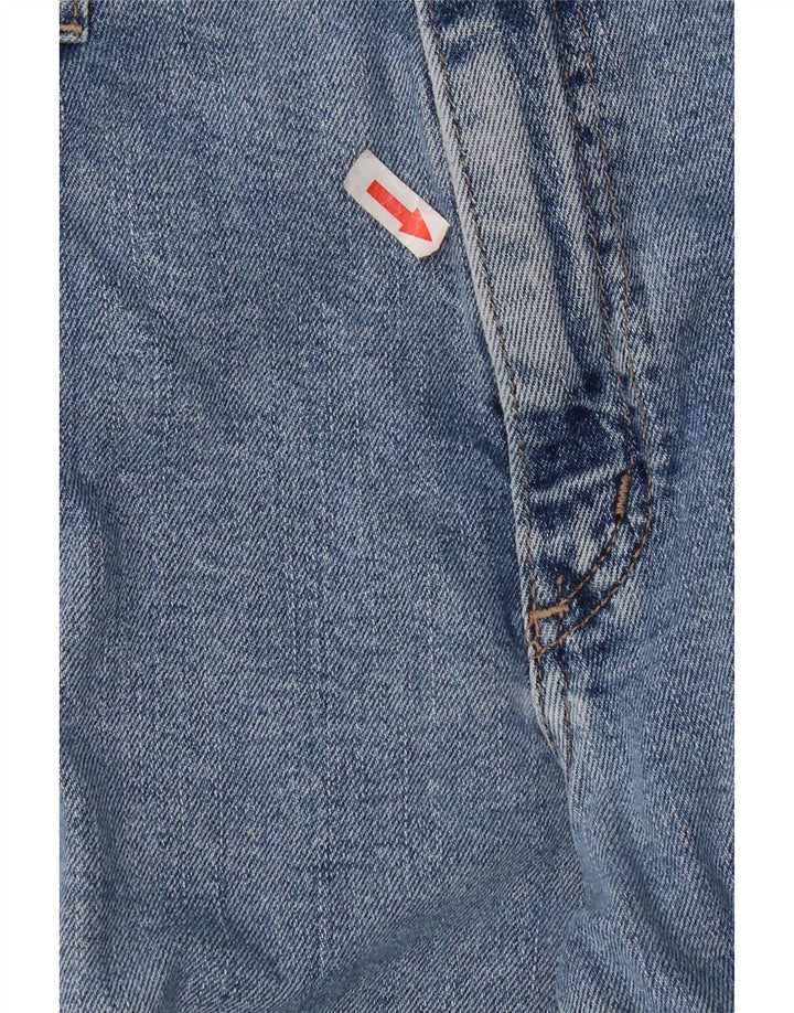 Wrangler Herren Straight Jeans W34 L30 Blaue Baumwolle