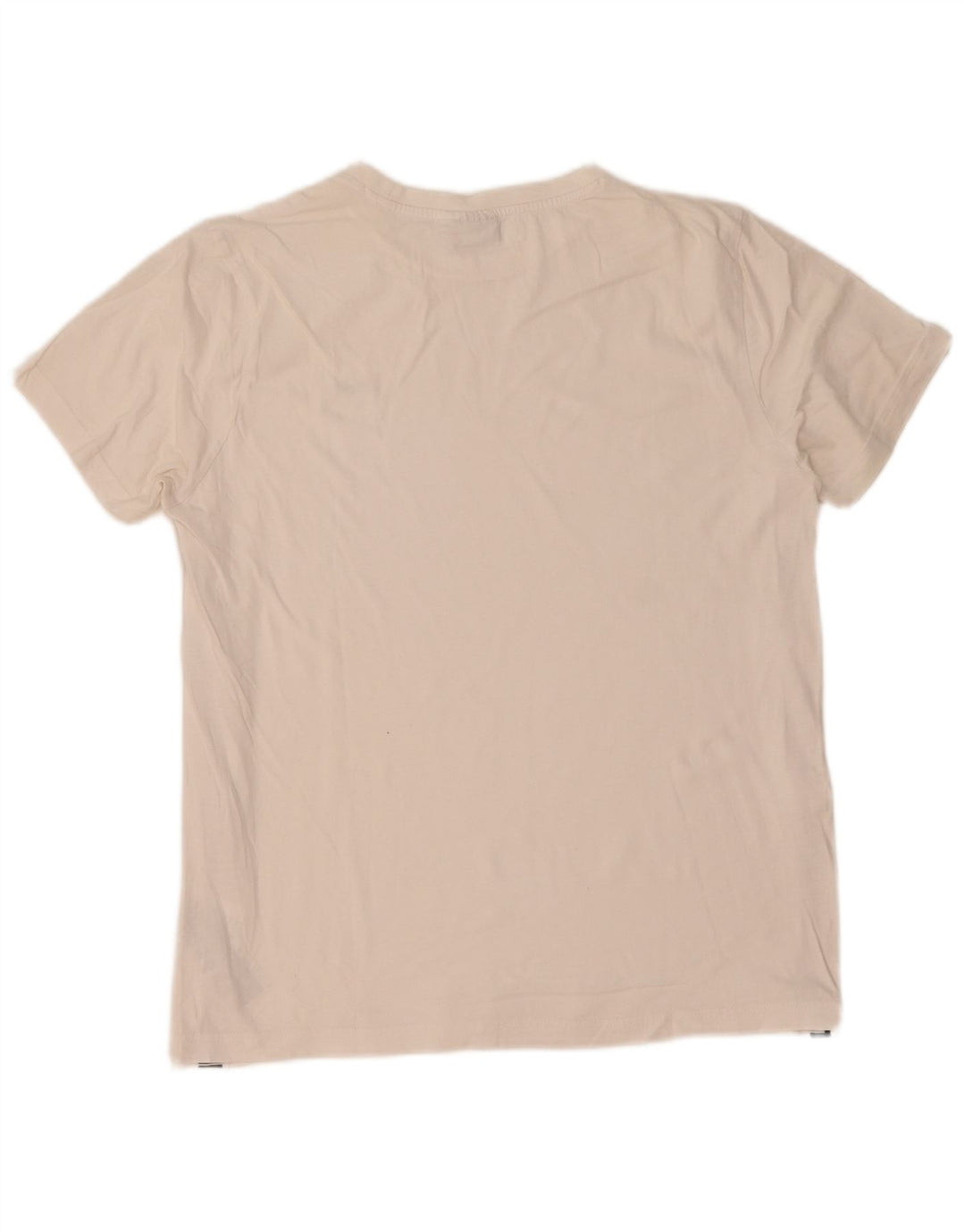 Fila Herren-T-Shirt mit Grafik, Größe L, aus weißer Baumwolle