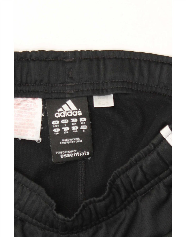 Adidas Sportshorts für Jungen, 9–10 Jahre, schwarzes Polyester
