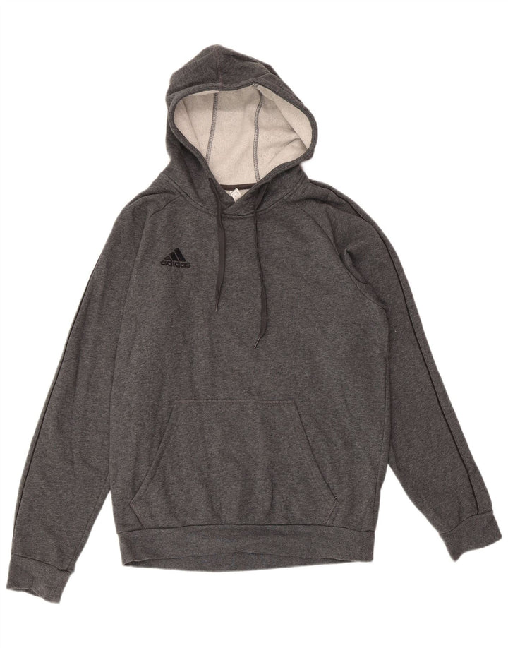 ADIDAS Herren Kapuzenpullover Mittelgrau