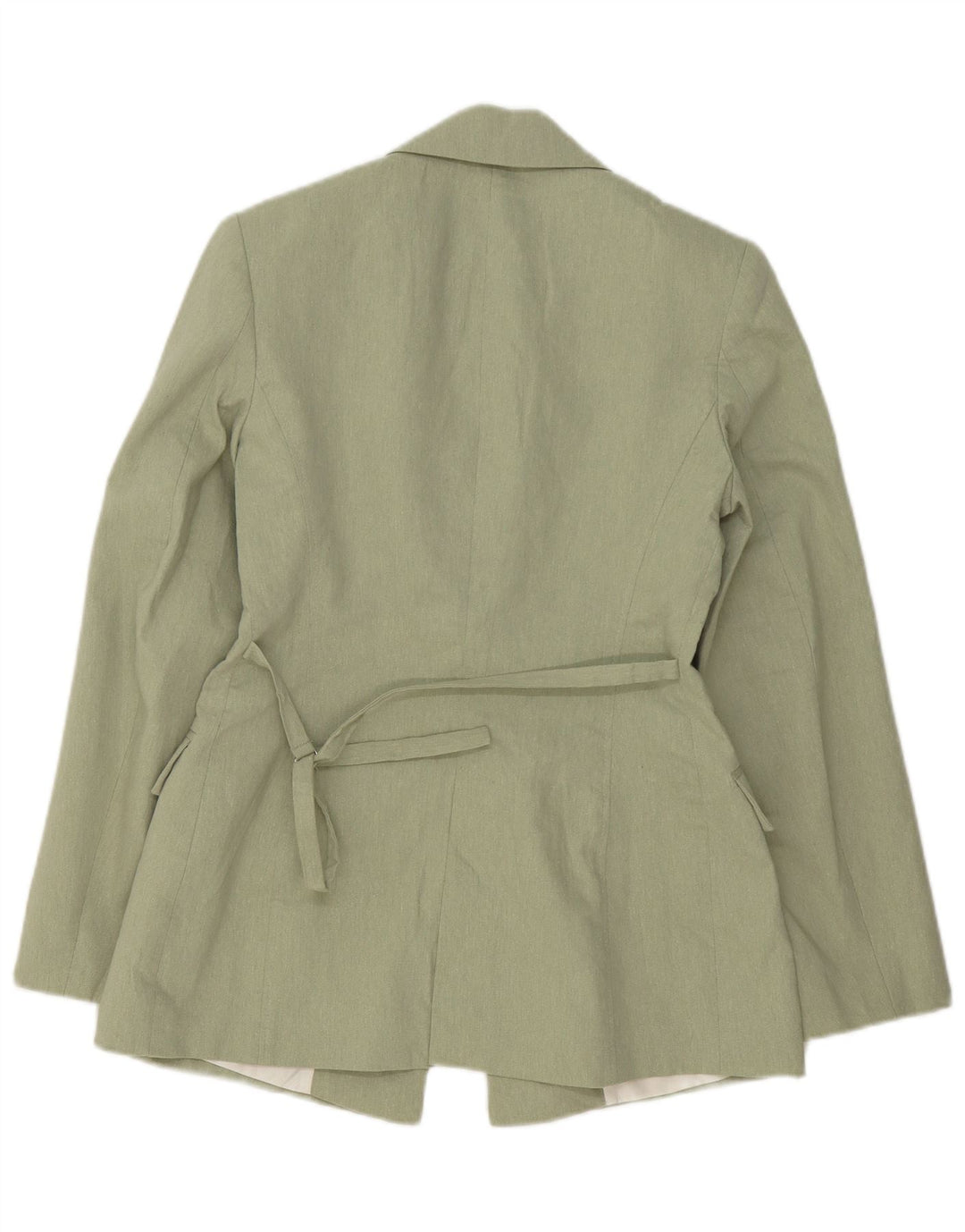 Zara Damen offene Blazerjacke UK 6 XS Grün