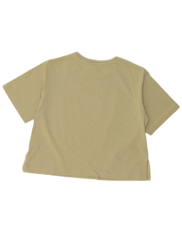 Reiss T-Shirt-Oberteil für Mädchen, 13–14 Jahre, Khaki, Baumwolle