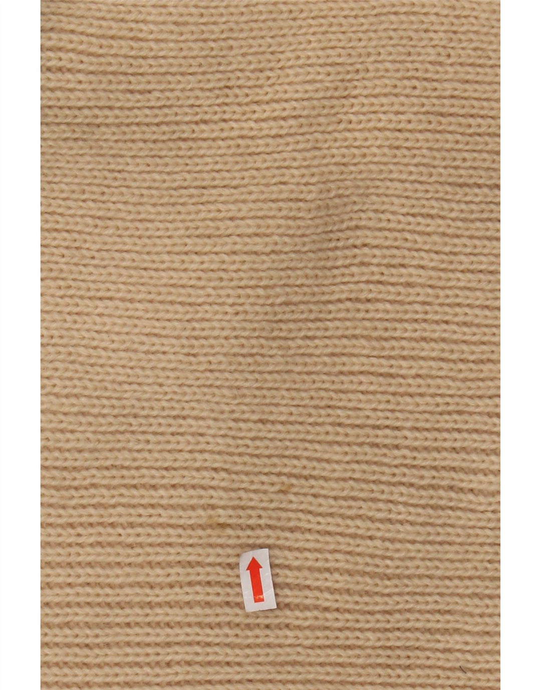 VINTAGE Rollkragenpullover für Damen, Gr. 12, Mittelbeige, gestreift, Acryl