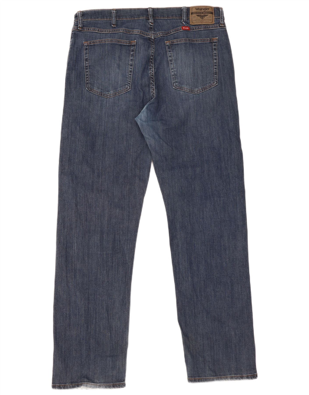 Wrangler Herren Straight Jeans W36 L32 Blaue Baumwolle