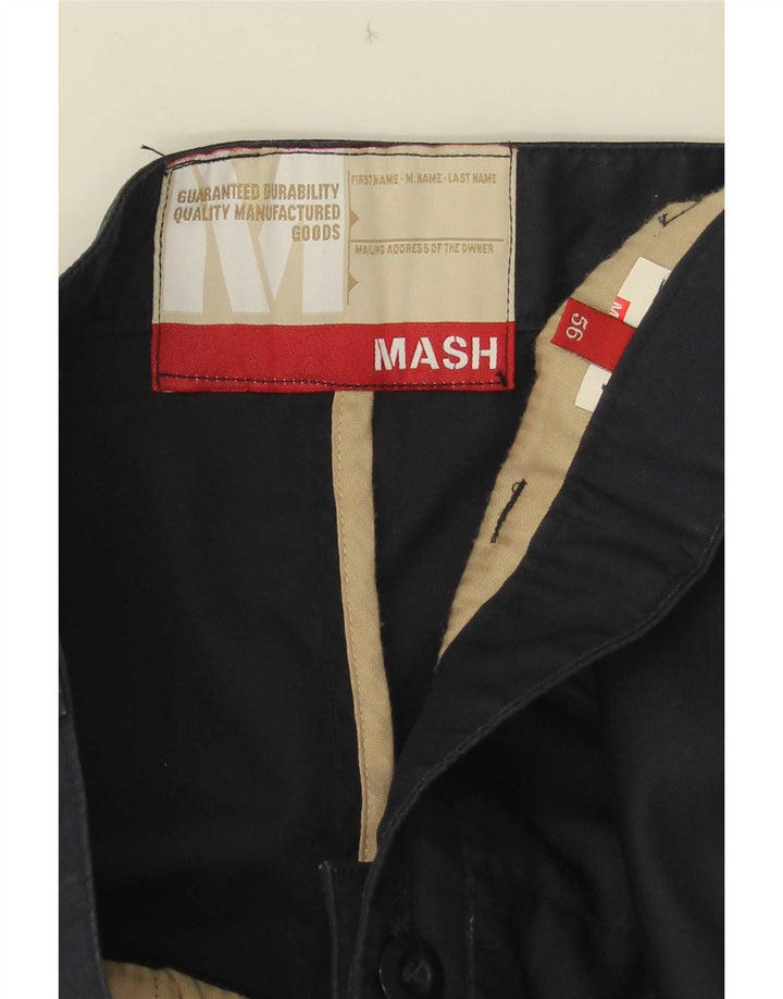 Gerade Herren-Chinohose von Mash, W38, L30, Marineblau