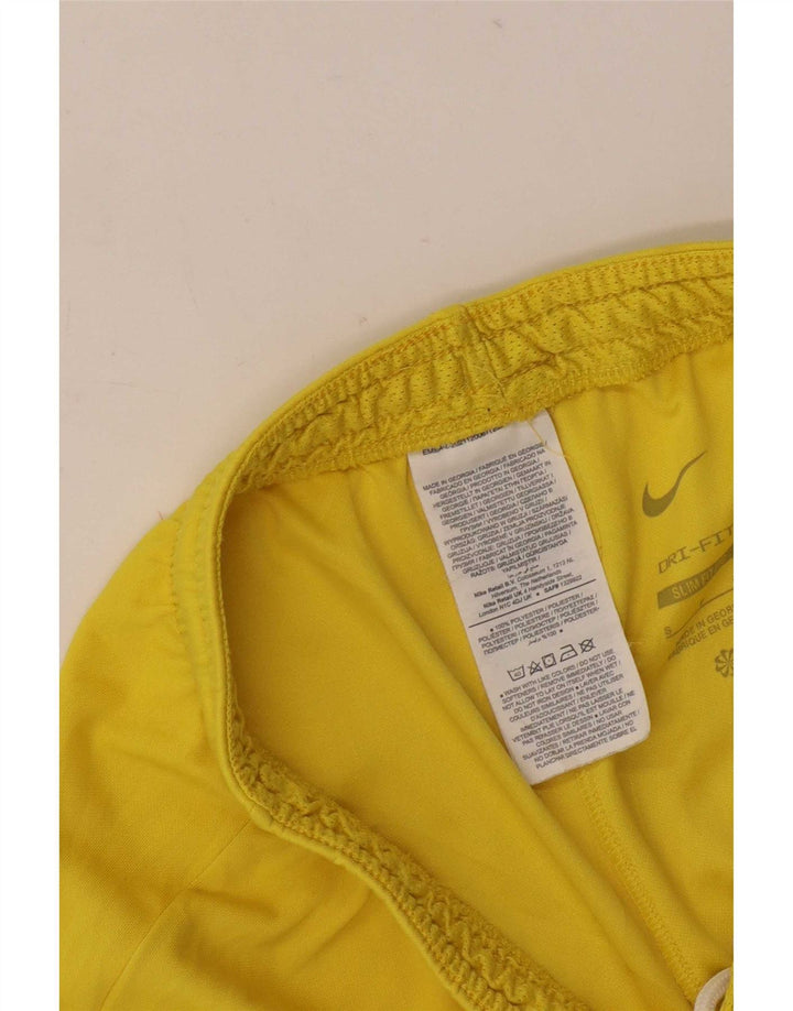 Nike Herren Dri Fit Slim Sportshorts, Größe S, Gelb, Polyester