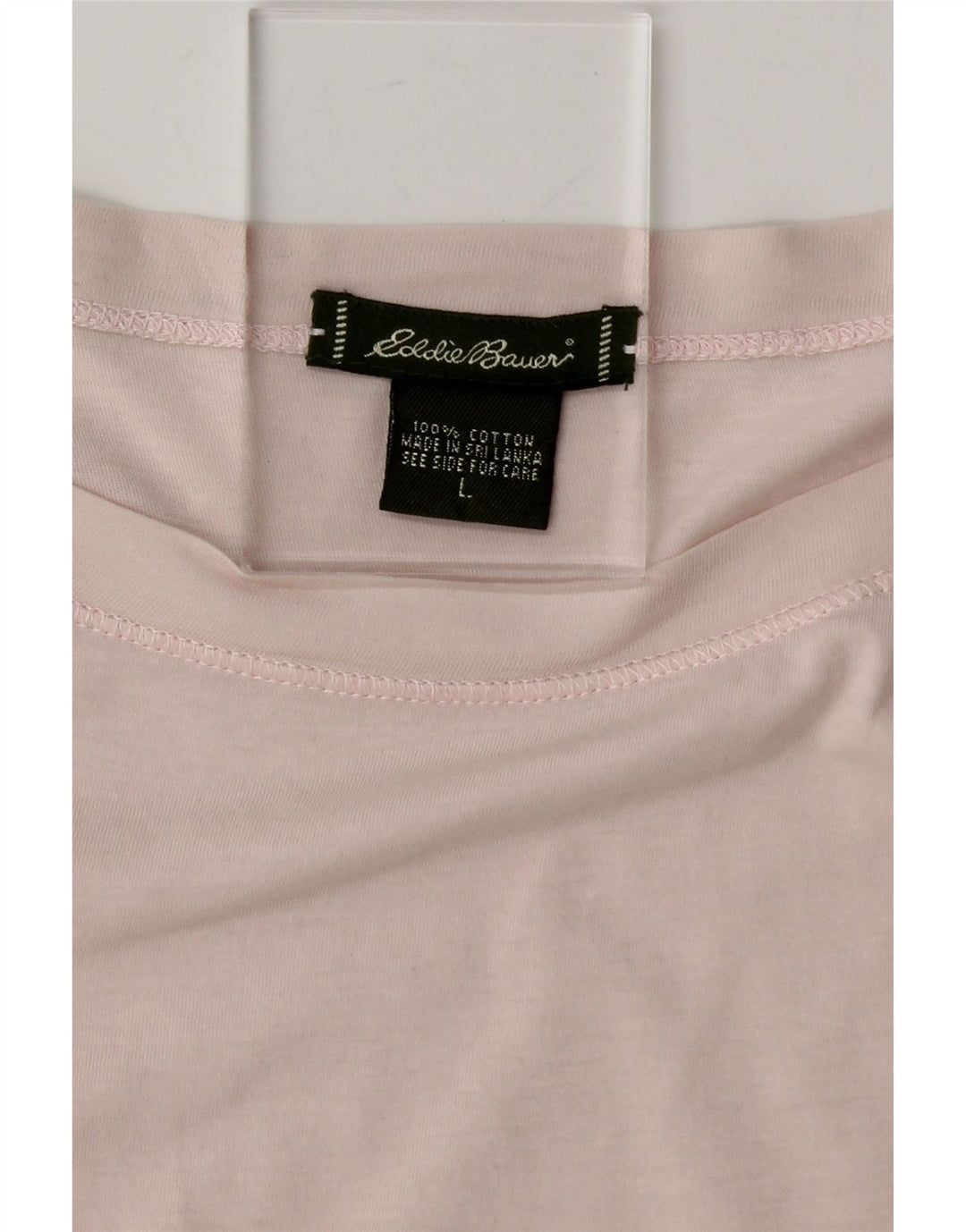 EDDIE BAUER Womens Top 3/4 Sleeve UK 16 Large Pink Cotton Vintage Eddie Bauer and Second-Hand Eddie Bauer from Messina Hembry 