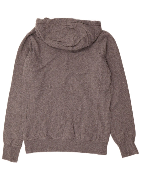 Rab Damen Kapuzenpullover UK 8 Small Graue Baumwolle