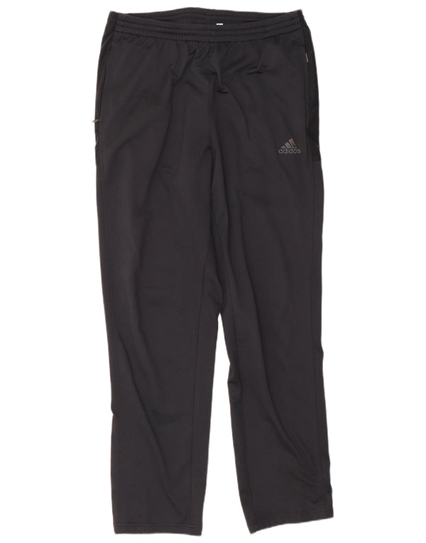 Adidas Herren Trainingshose UK 42/44 Large Schwarz Polyester