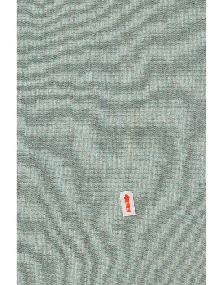 SUPERDRY Herren-Pullover mit Rundhalsausschnitt, XL, grün meliert