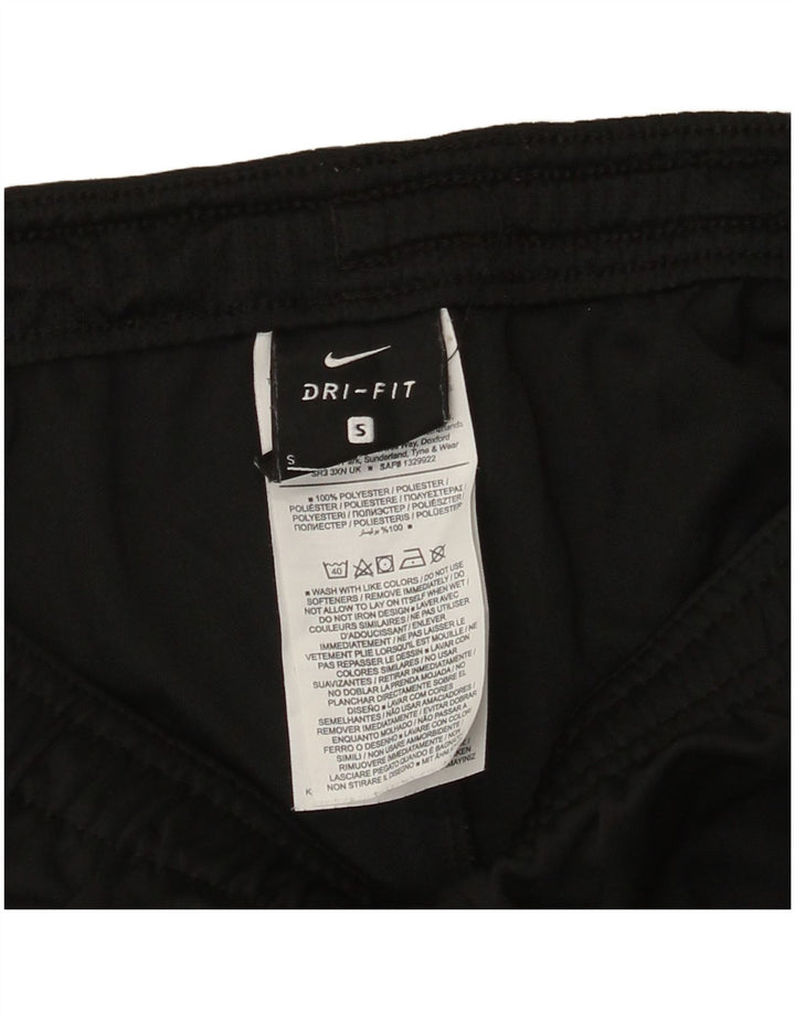 Nike Damen Sportshorts UK 8 Small Schwarz Colourblock Polyester