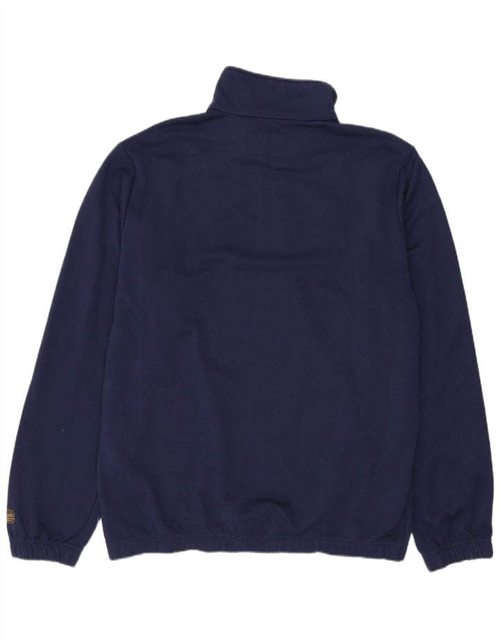 DIADORA Herren-Trainingsanzug-Oberteil, Mittelgroßes marineblaues Polyester