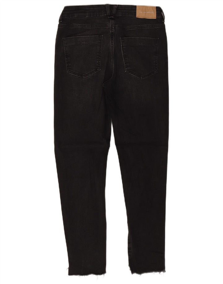 Zara Damen Skinny Jeans EU 38 Small W28 L27 Schwarz