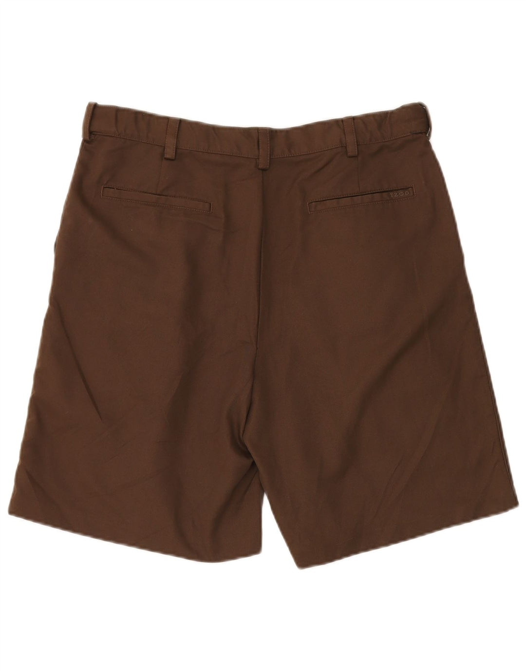 IZOD Herren Pegged Chino Shorts W34 Large Braun Polyester