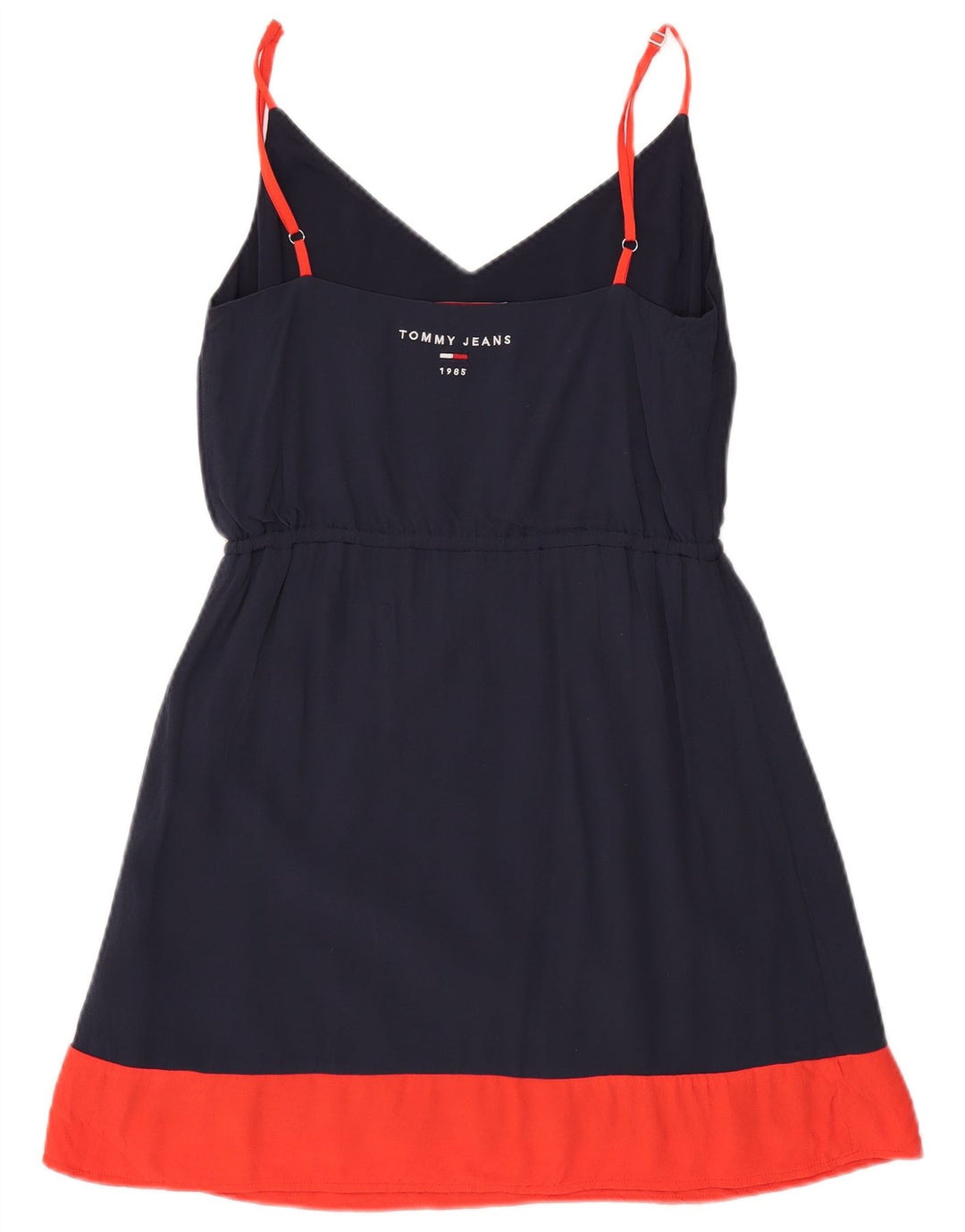 Tommy Hilfiger Damen Slip Dress UK 10 Small Marineblau Polyester