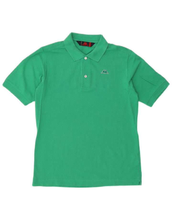 Kappa Herren Poloshirt XS Grüne Baumwolle