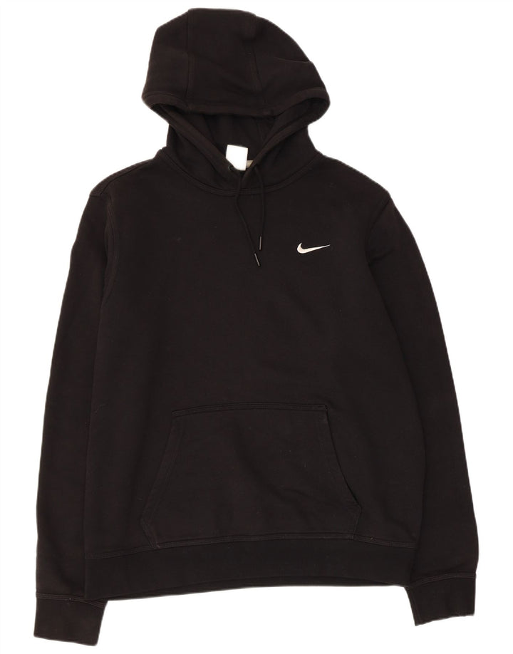 NIKE Herren-Kapuzenpullover, groß, schwarze Baumwolle
