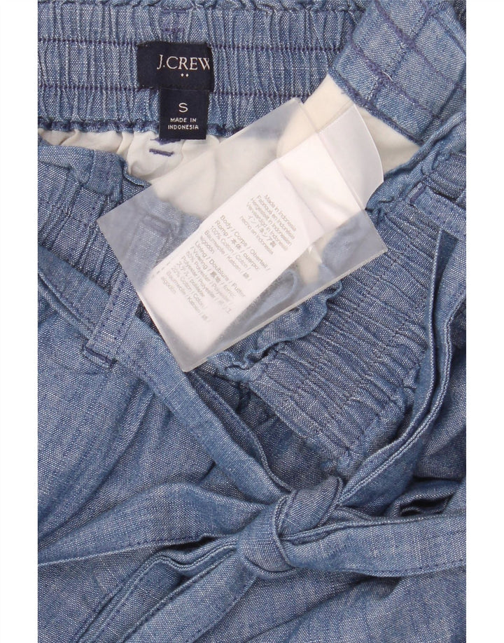 J. Crew Damen-A-Linien-Rock, Größe S, Größe 30, Blau, Baumwolle