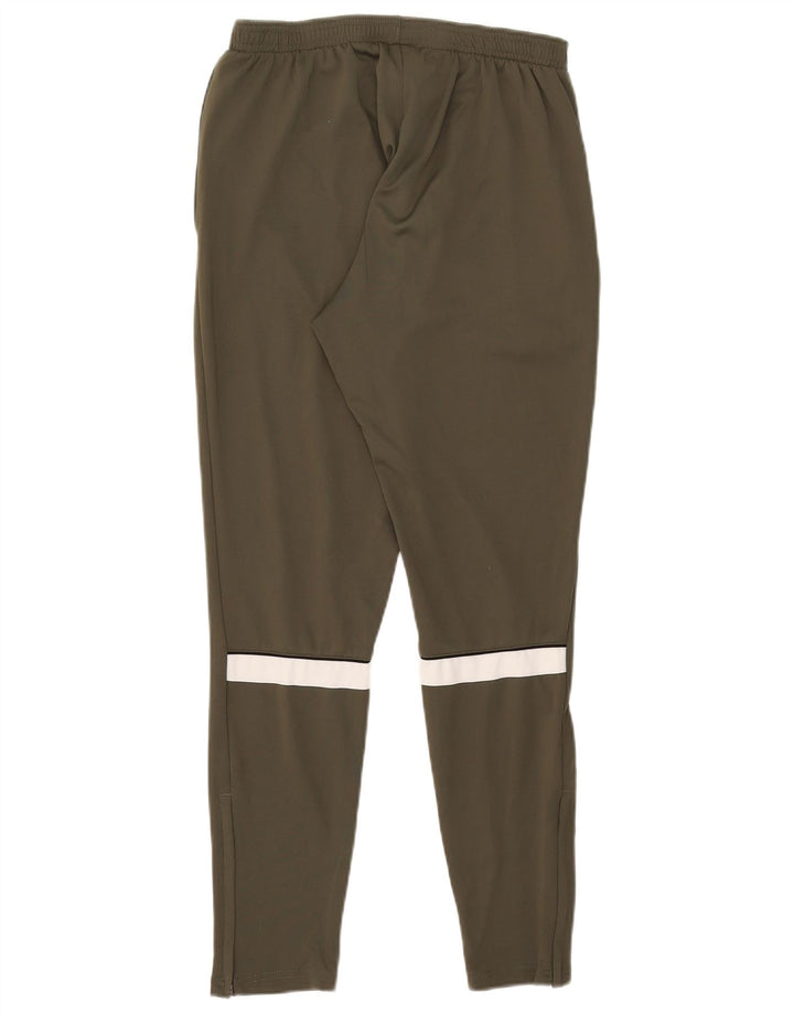 Nike Damen-Trainingshose, UK 14, mittleres Khaki, Farbblock-Polyester
