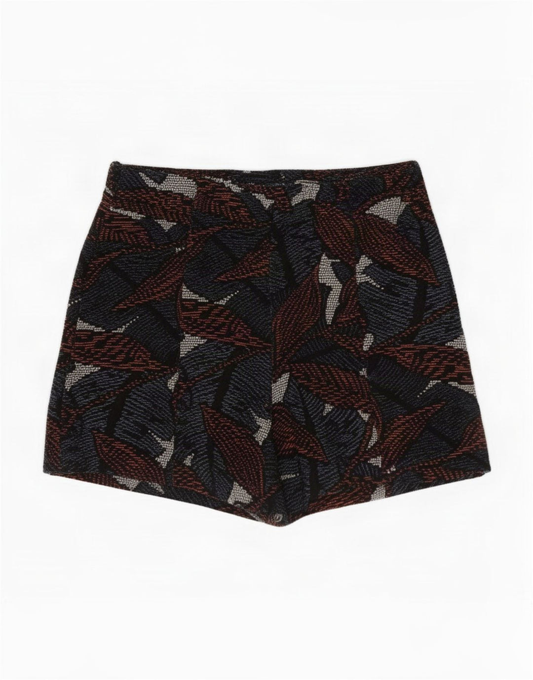 Zara Damen Trafaluc Abstract Pattern Shorts XS W24 Mehrfarbig