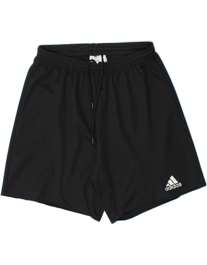 ADIDAS Mens Climalite Sport Shorts Medium Black Polyester Vintage Adidas and Second-Hand Adidas from Messina Hembry 