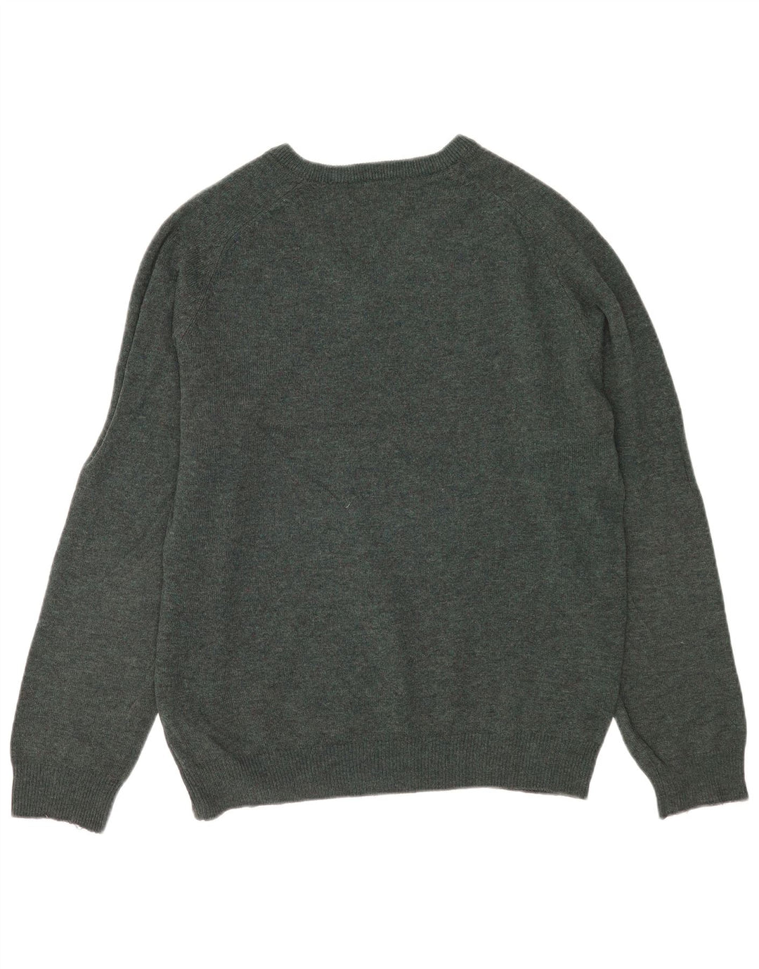 Marks & Spencer Damen-Pullover, übergroß, V-Ausschnitt, Größe 40, Grün