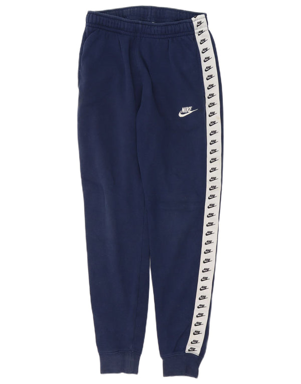Nike Herren-Trainingshose mit Grafik, Jogginghose, XS, Marineblau, Farbblock