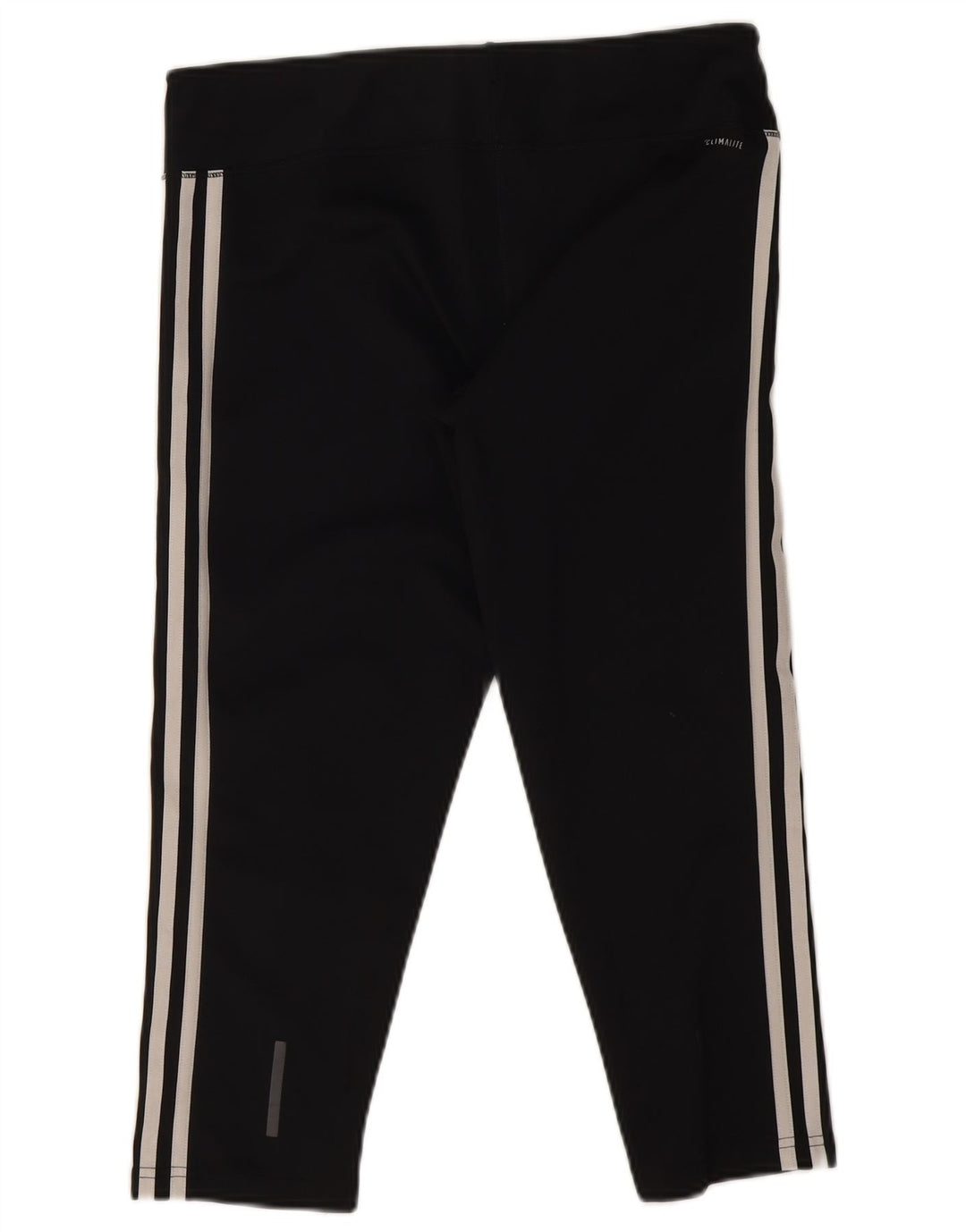 Adidas Damen Climalite Capri Leggings UK 16/18 Large Schwarz Polyester