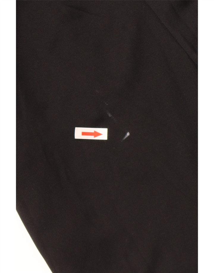 Adidas Jungen-Trainingshose, Jogginghose, 12–13 Jahre, schwarzes Polyester