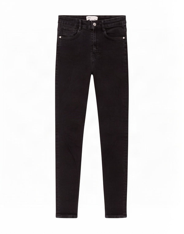 Zara Damen Skinny Jeans EU 34 2XS W24 L28 Schwarz